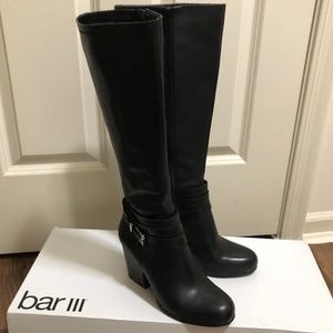Bar III -- Paisley Black Boots (SIZE 7M)